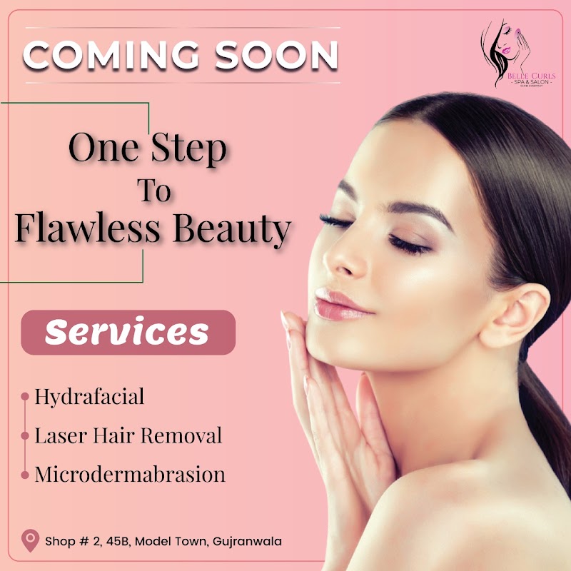 Belle Curls Beauty Salon in Gujranwala, Punjab