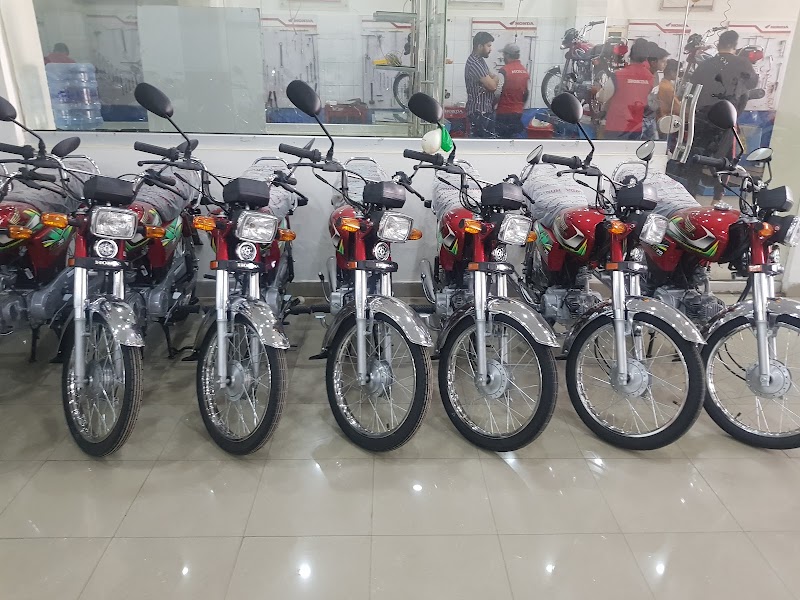 Al Noor Honda (Atlas Honda Dealership) in Gujranwala, Punjab
