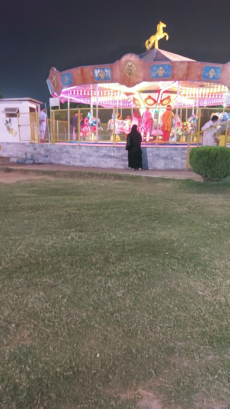 Garrison Amusement Park in Sialkot, Punjab