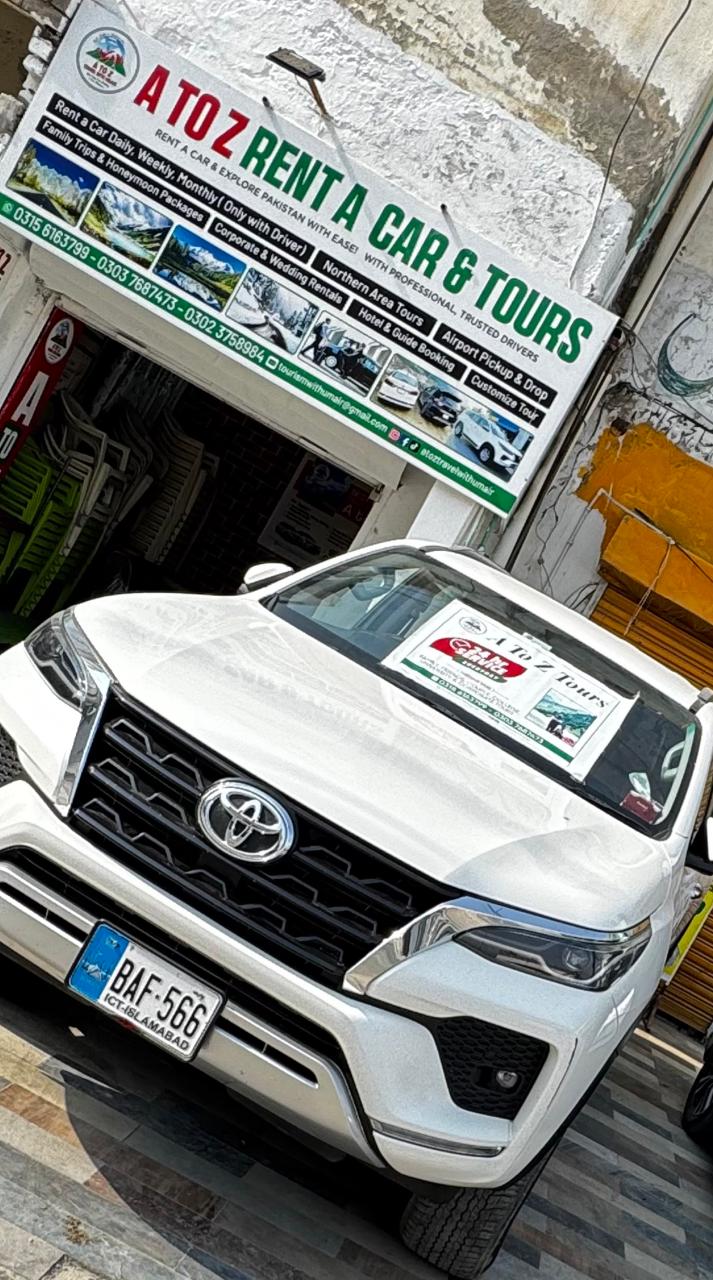 A to Z rent a car & Tours with driver only in Bahawalpur, Punjab