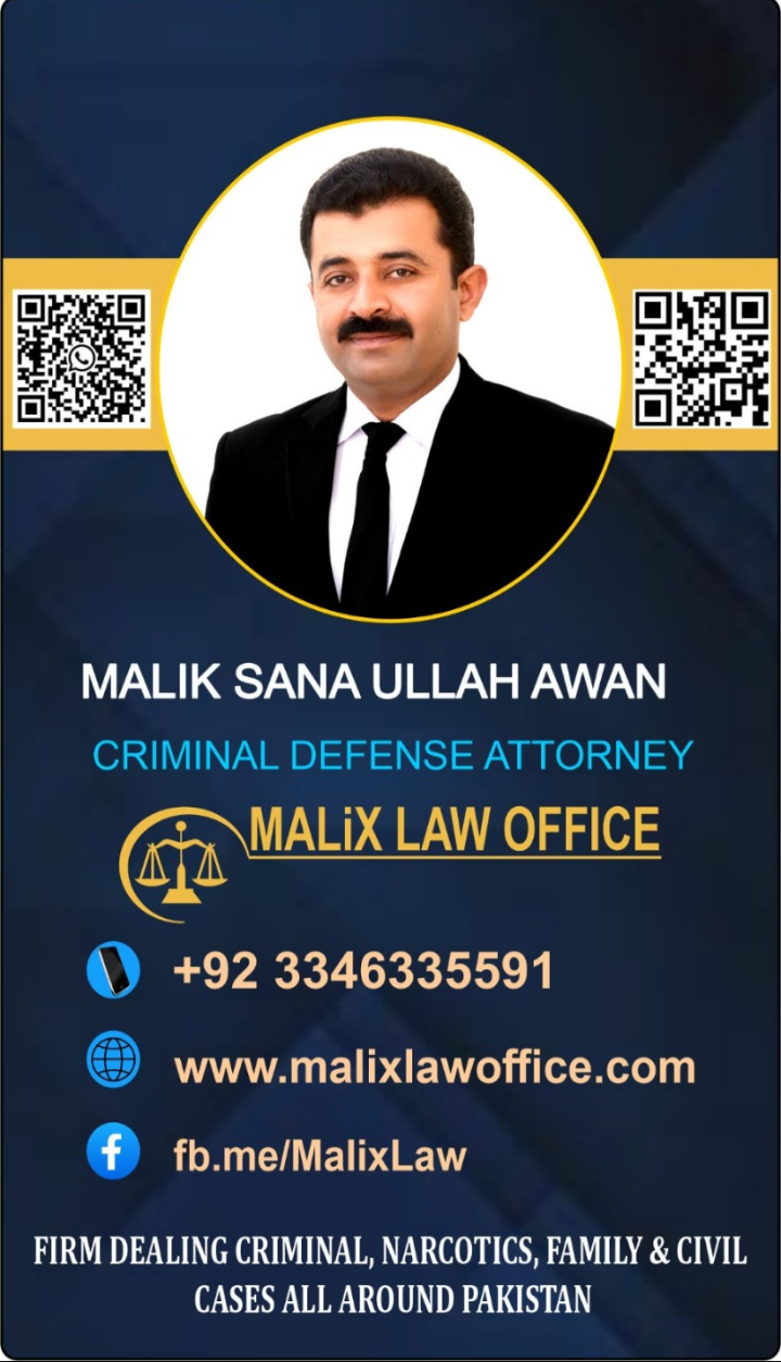 Advocate Malik Sana Ullah Awan – Family & Criminal Lawyer Faisalabad in Faisalabad, Punjab