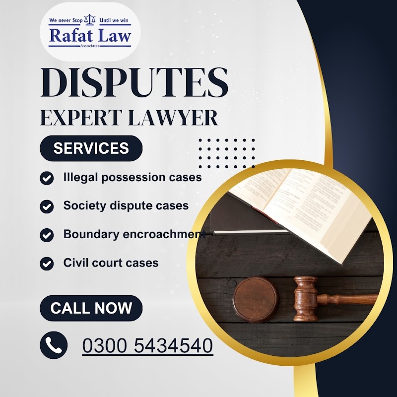 Best Family Lawyer in Rawalpindi / Islamabad : Rafat Law Associates in Rawalpindi, Punjab