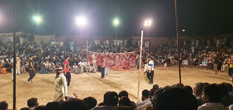 Kanjo VolleyBall Stadium in Chiniot, Punjab
