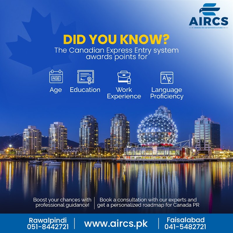 AIRCS Faisalabad | Best Immigration Consultant in Faisalabad in Faisalabad, Punjab