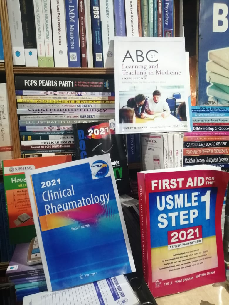 Jafrani medical books shop in Lahore, Punjab