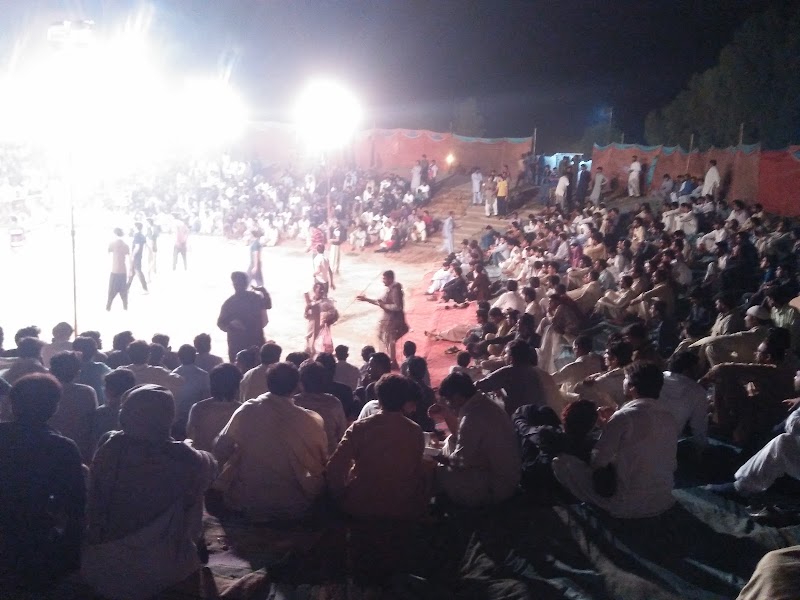Kanjo VolleyBall Stadium in Chiniot, Punjab