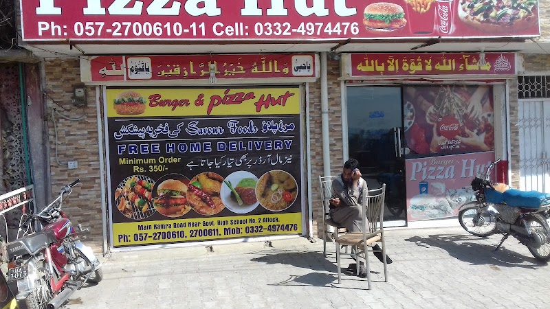 Burger and Pizza Hut in Attock, Punjab
