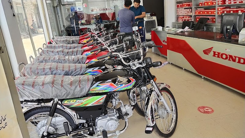Khalid Traders (Atlas Honda Dealership) in Chiniot, Punjab