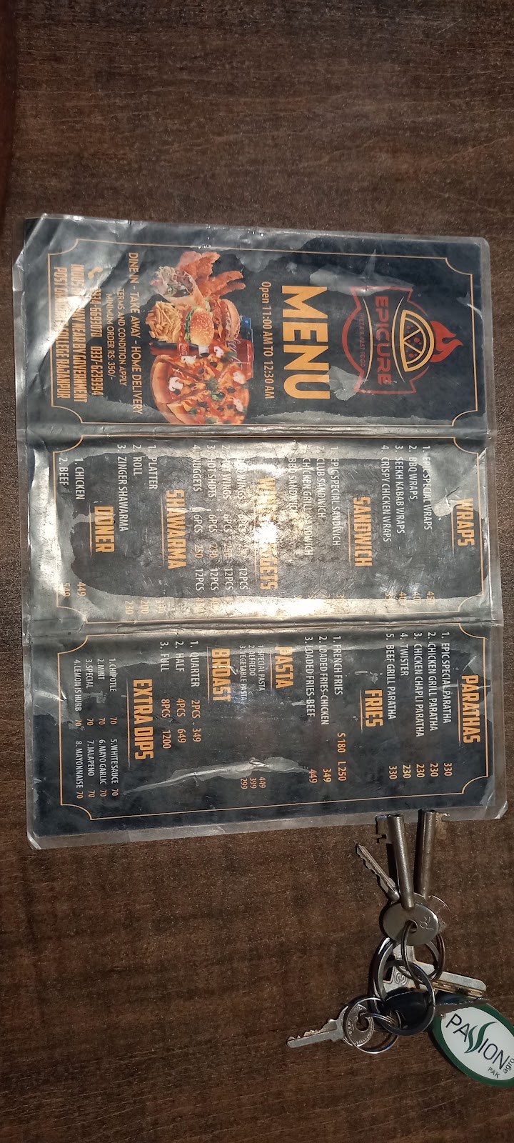 Epicure Pizza and Fast Food in Rajanpur District, Punjab