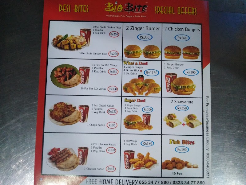 Big Bite Gondlanwala in Gujranwala, Punjab