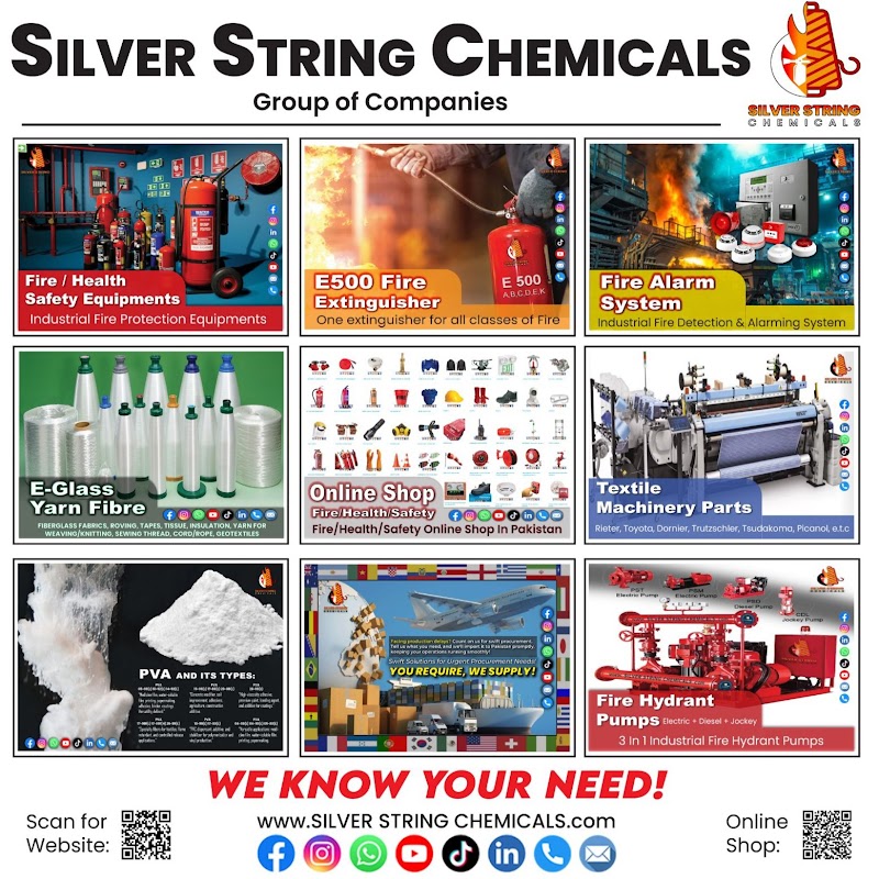 SILVER STRING CHEMICALS GROUP - Textile & Fire Safety in Lahore, Punjab