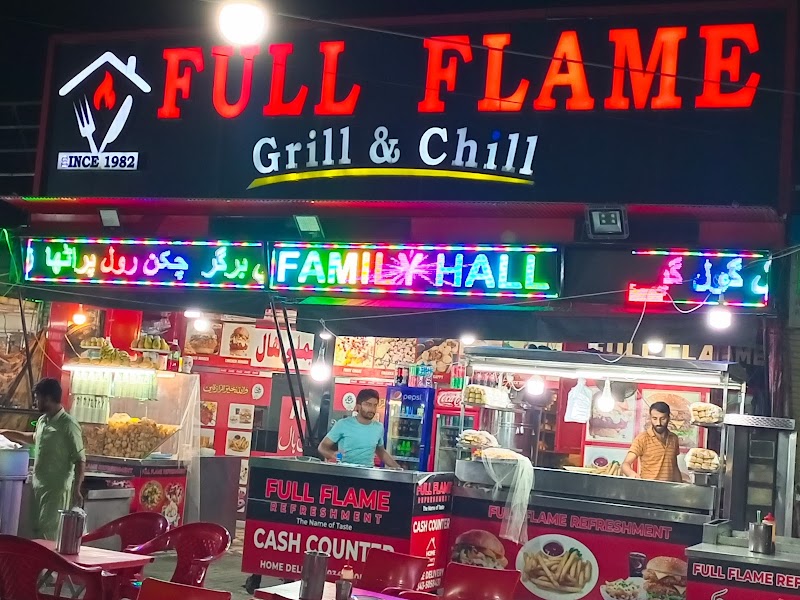 Full Flame Grill & Chill