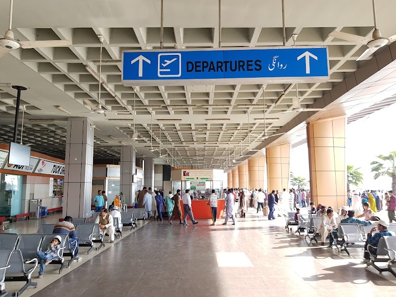 Sialkot International Airport in Sambrial, Punjab