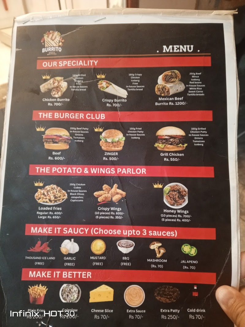 Burrito Lounge - Dha Lalik Jaan Chowk in Lahore, Punjab