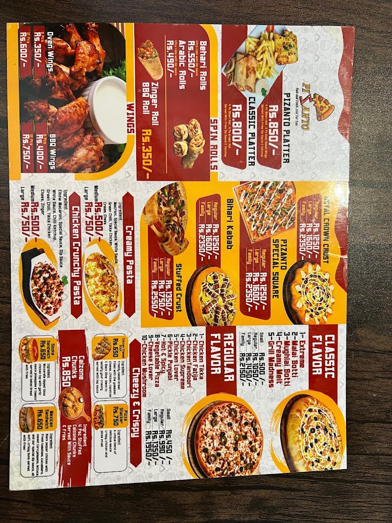 Pizanto in Okara, Punjab