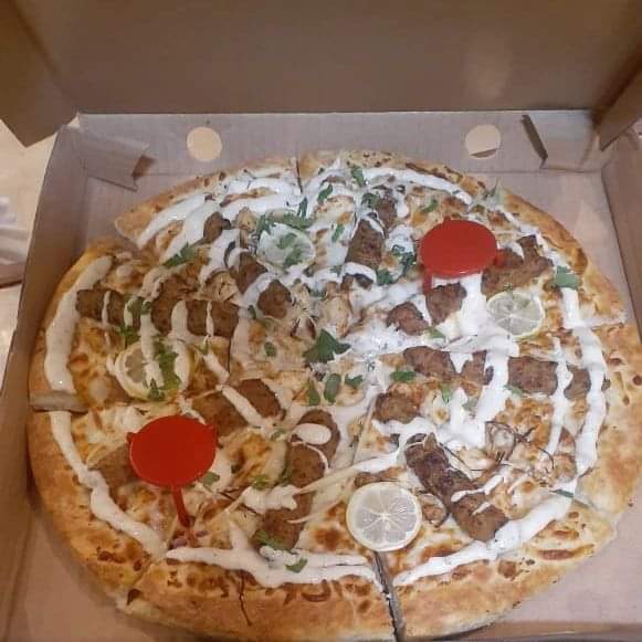 Pizzaria garden in Pākpattan, Punjab