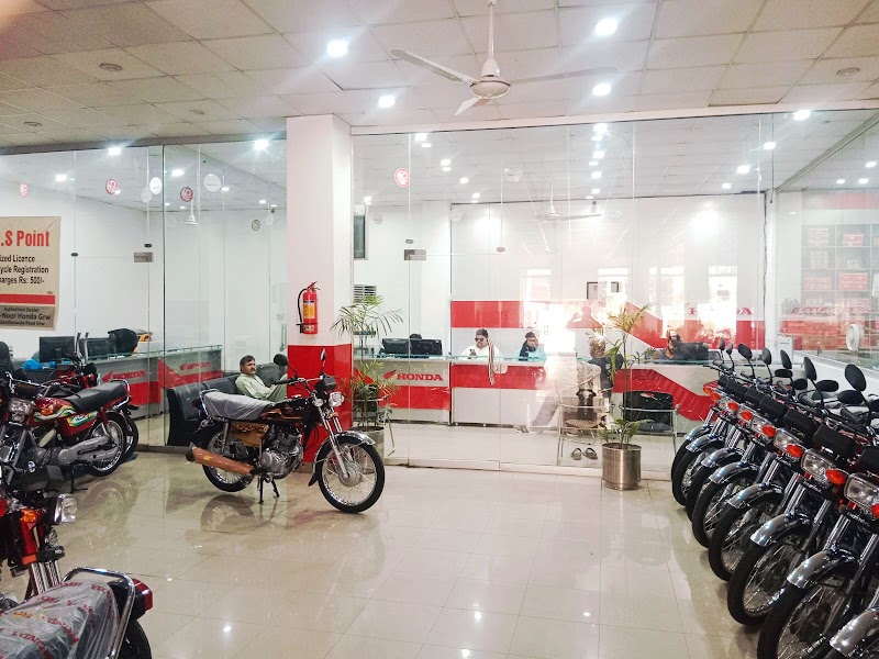 Al Noor Honda (Atlas Honda Dealership) in Gujranwala, Punjab