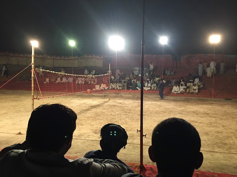 Kanjo VolleyBall Stadium in Chiniot, Punjab