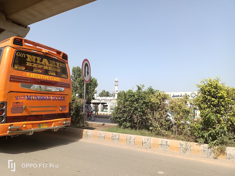 Vehari Chowk Metrobus Station in Multan, Punjab