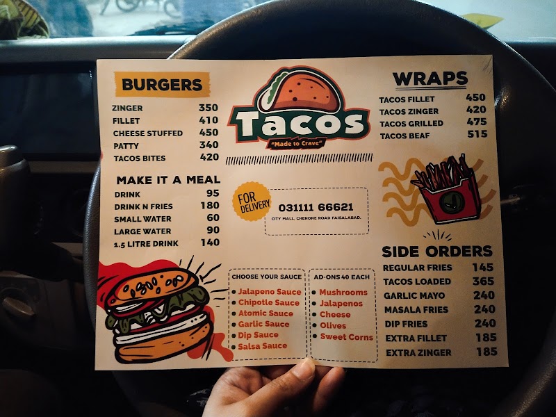 Tacos in Faisalabad, Punjab