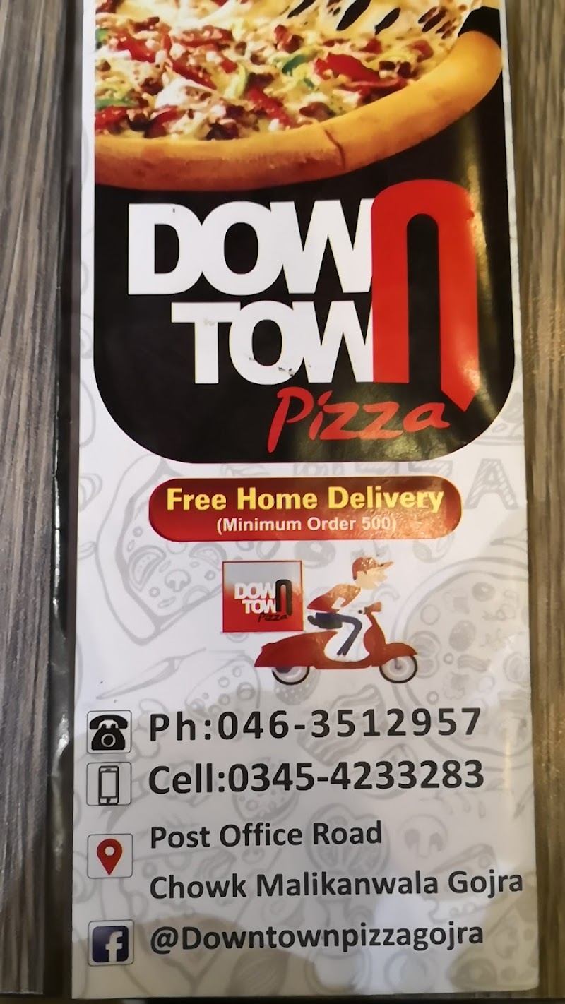 DownTown Pizza Hut in Gojra, Punjab