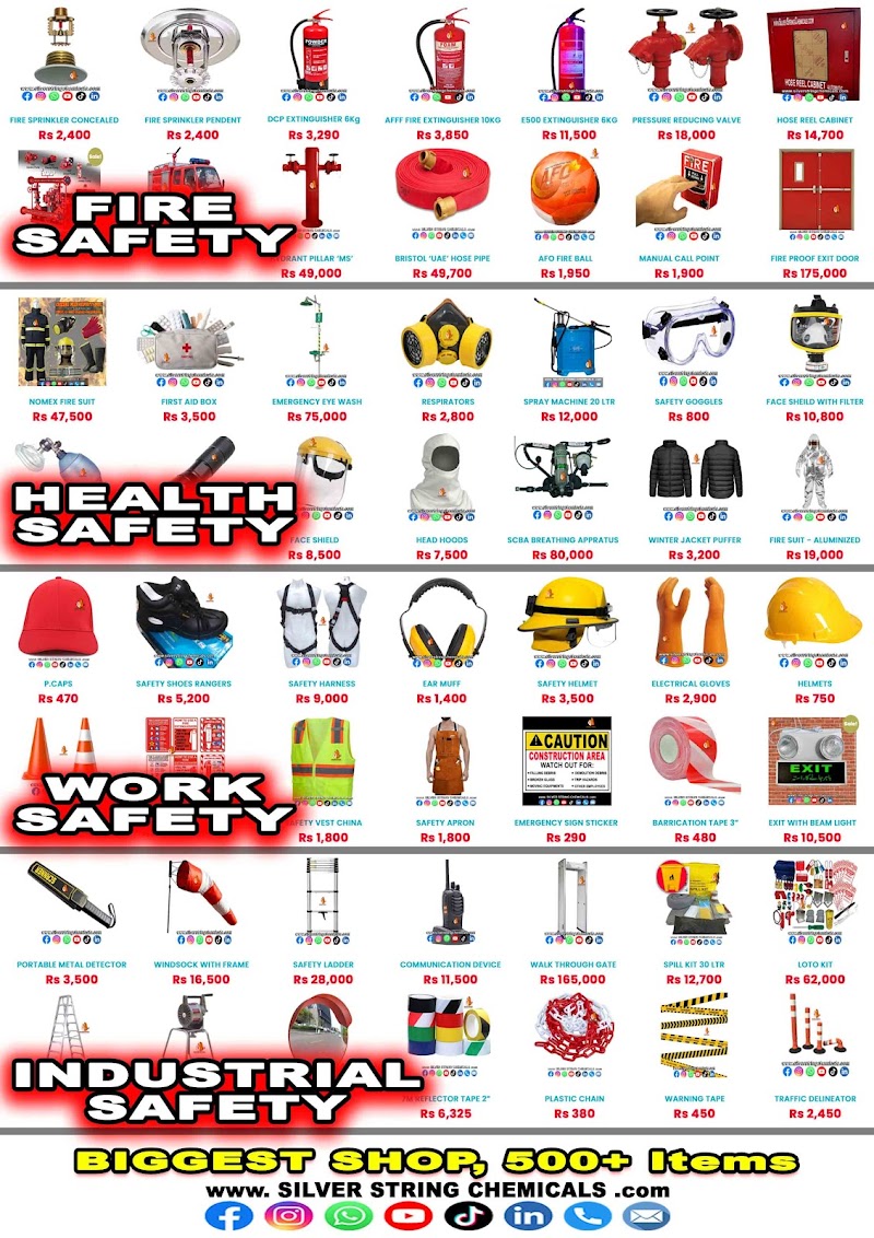 SILVER STRING CHEMICALS GROUP - Textile & Fire Safety in Lahore, Punjab