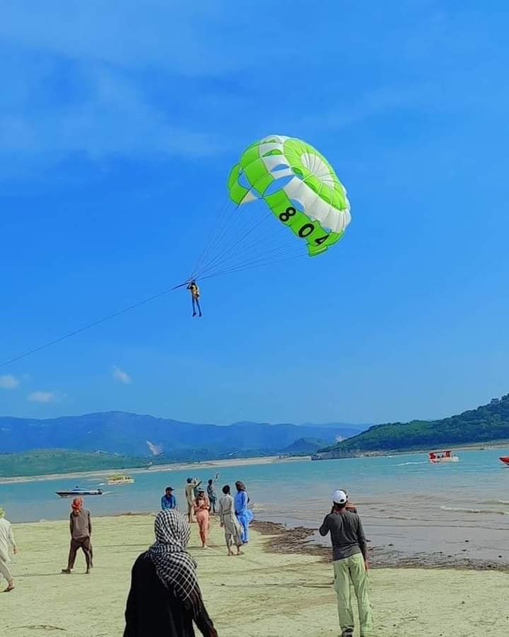 Khanpur Dam Parasailing Club in Khanpur, Khyber Pakhtunkhwa