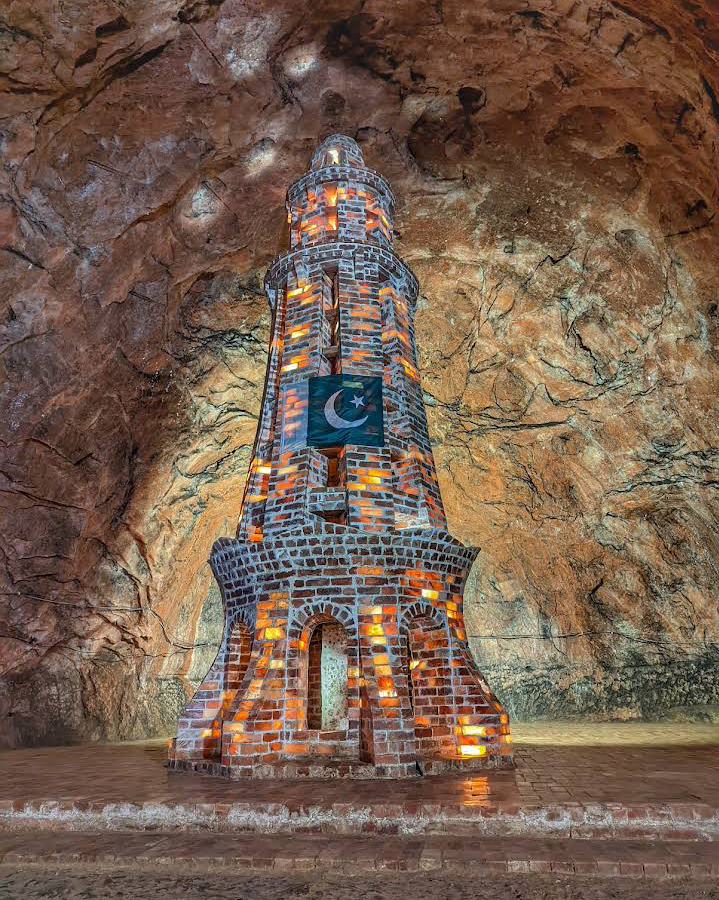 Khewra Salt Mine in Khewra, Punjab