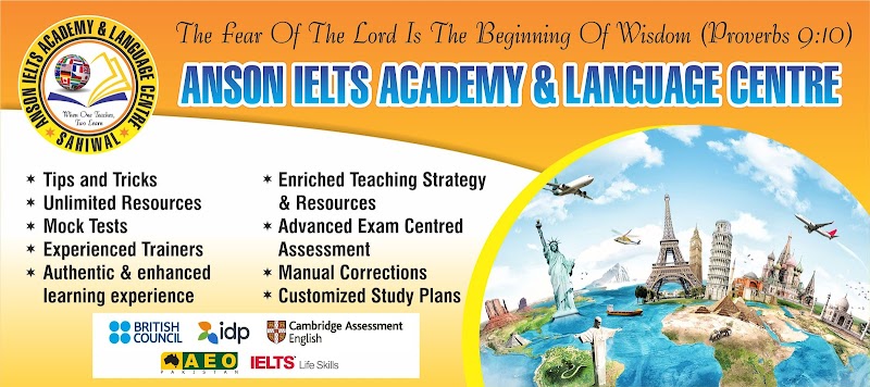 Anson IELTS Academy for Language in Sahiwal, Punjab