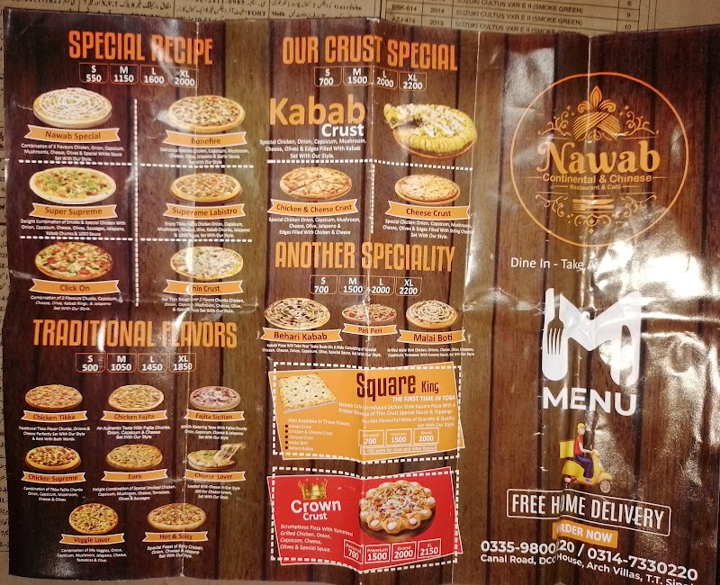 NAWAB Continental and Chinese in Toba Tek Singh, Punjab