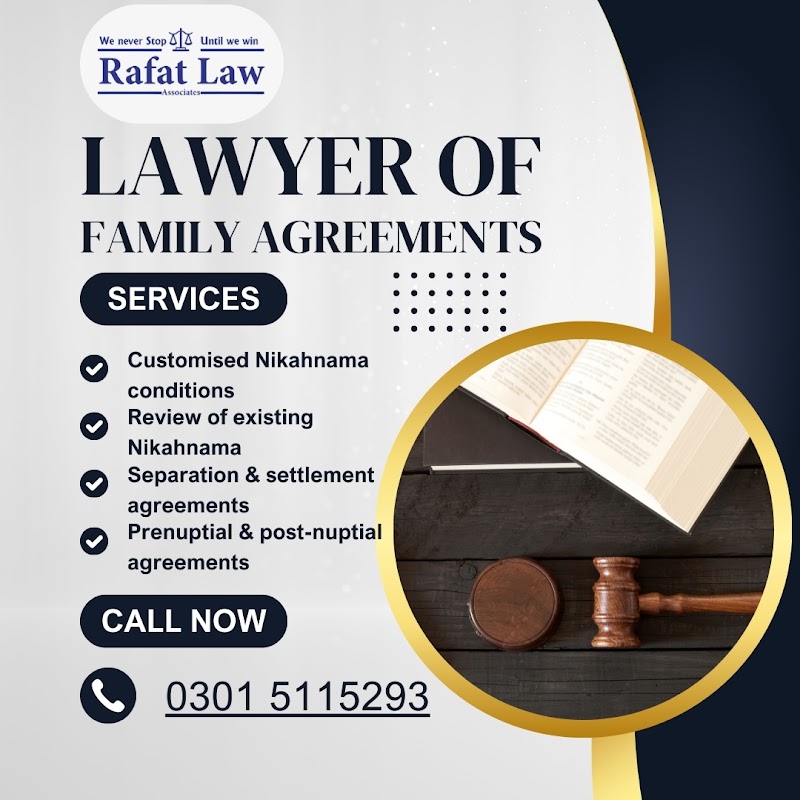 Rafat Law Associates | Best Family Lawyer in Islamabad | Leader in Divorce and Court Marriage in Islamabad, Islamabad Capital Territory