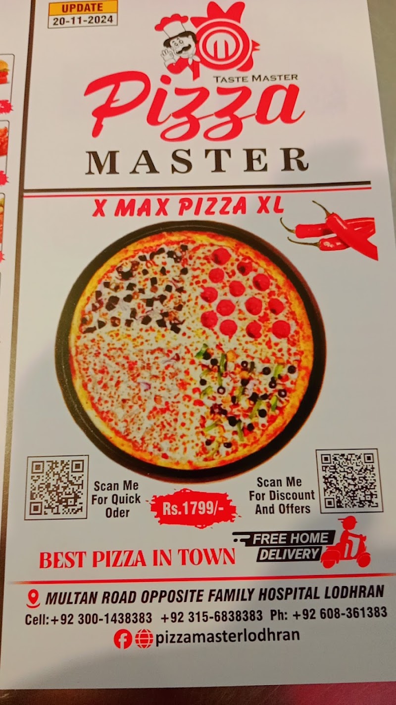 Pizza Master in Lodhrān, Punjab