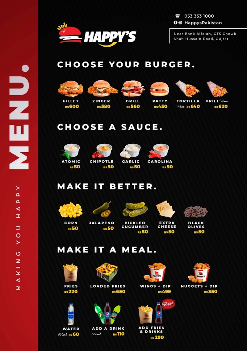 Happy's in Gujrat, Punjab