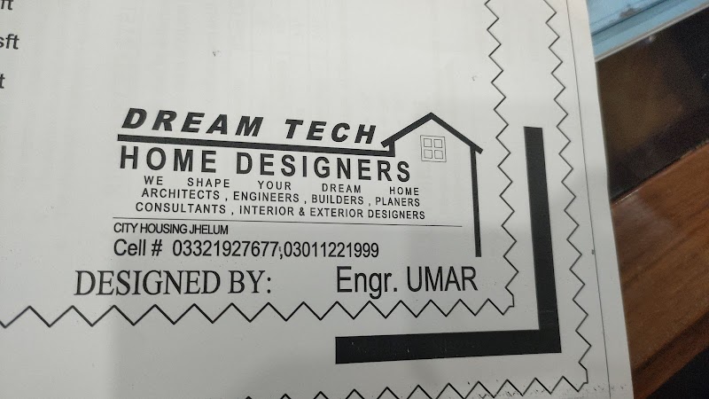 Dream Tech Home Designers Architect in Jhelum, Punjab