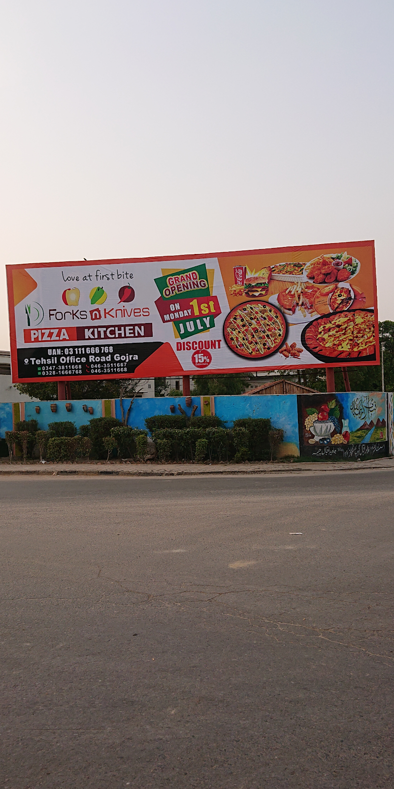 Forks n knives pizza kitchen in Gojra, Punjab