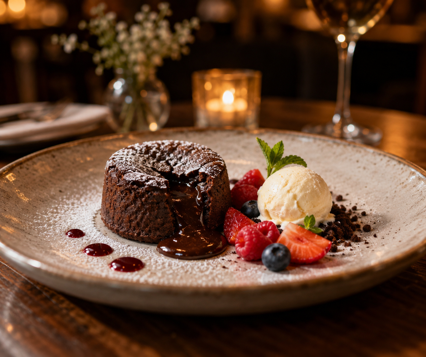 Sample business entrée