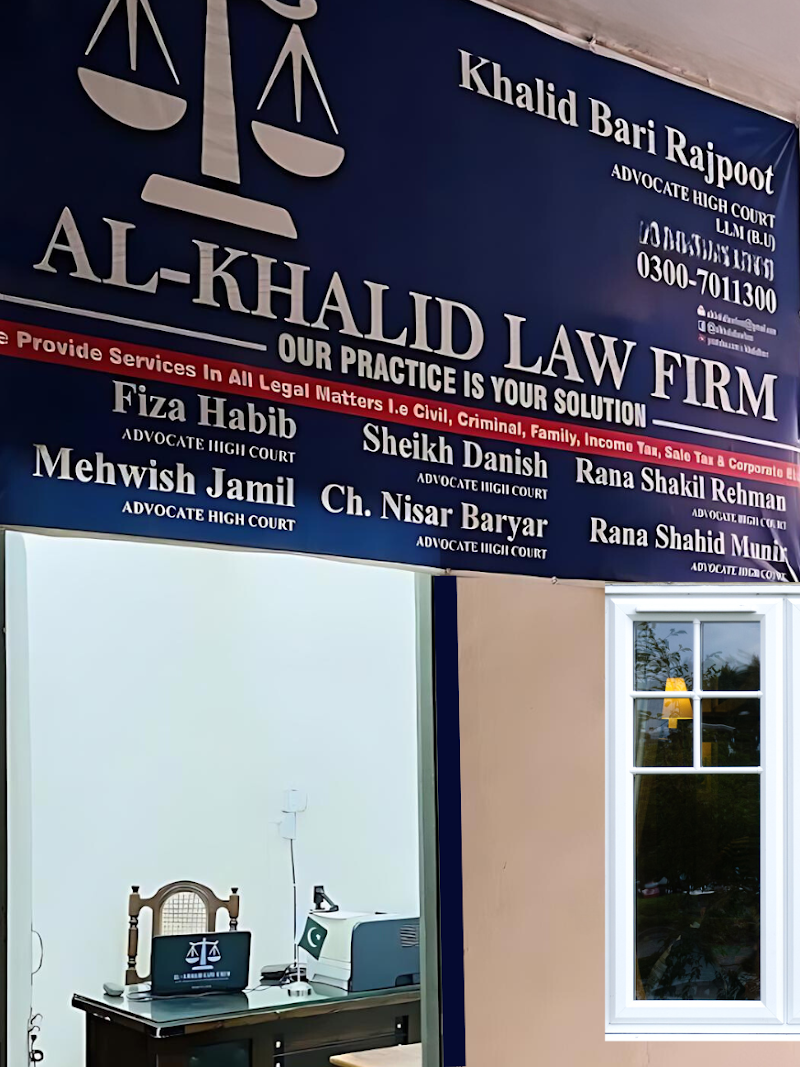Al-Khalid Law Firm in Faisalabad, Punjab