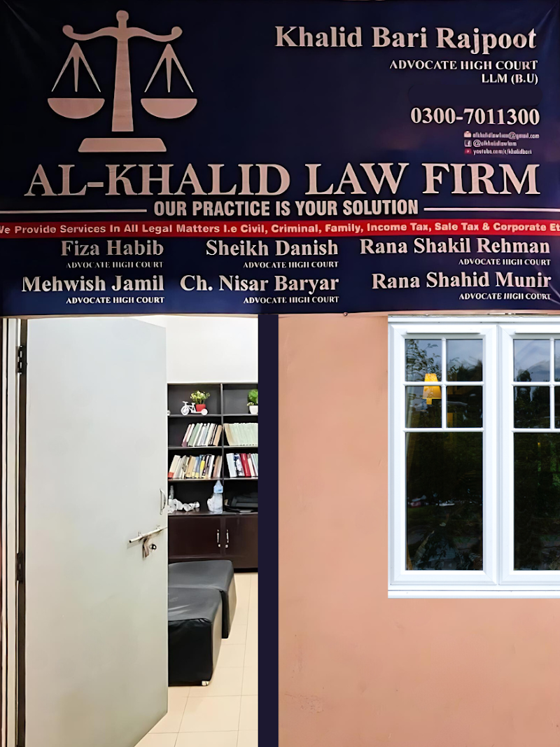 Al-Khalid Law Firm in Faisalabad, Punjab