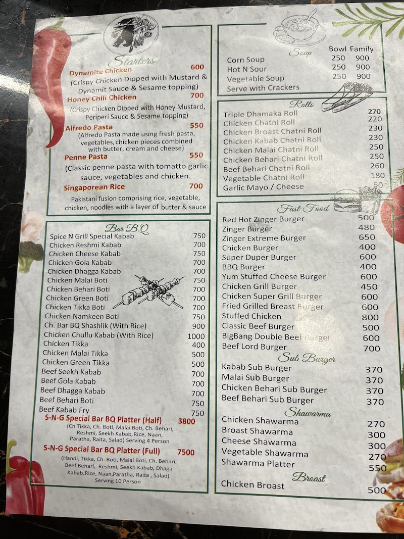 SPICE N GRILL in Mīrpur Khās, Sindh