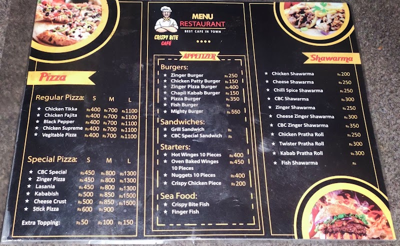 Crispy Bite Cafe in Kasur, Punjab
