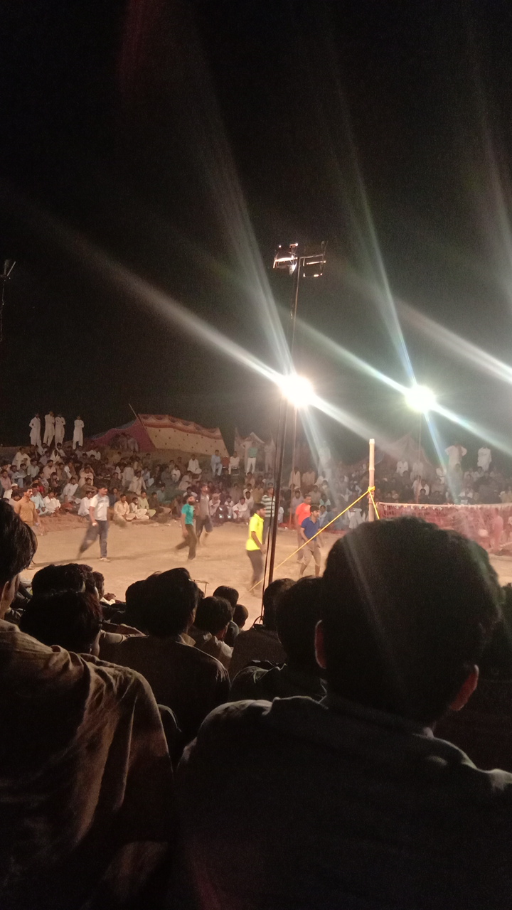 Kanjo VolleyBall Stadium in Chiniot, Punjab
