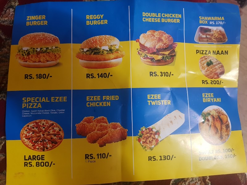 ezee fastfood in Mandi Bahauddin, Punjab