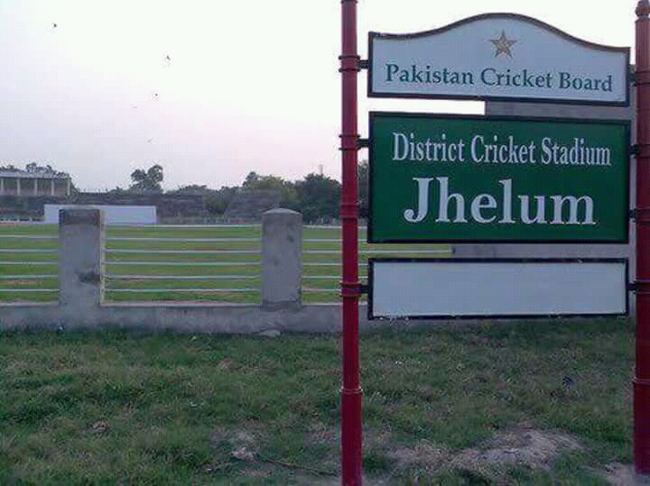 Jhelum Municipal Cricket Stadium in Jhelum, Punjab