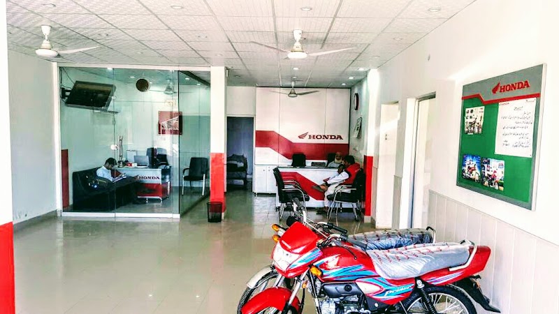 Makkah Honda Center (Atlas Honda Dealership) in Sargodha, Punjab