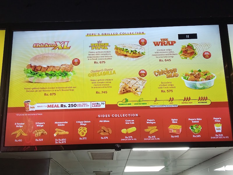 Pepe's Piri Piri in Jhelum, Punjab