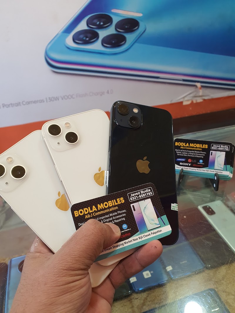 BODLA MOBILES (A&J COMMUNICATION) in Pākpattan, Punjab