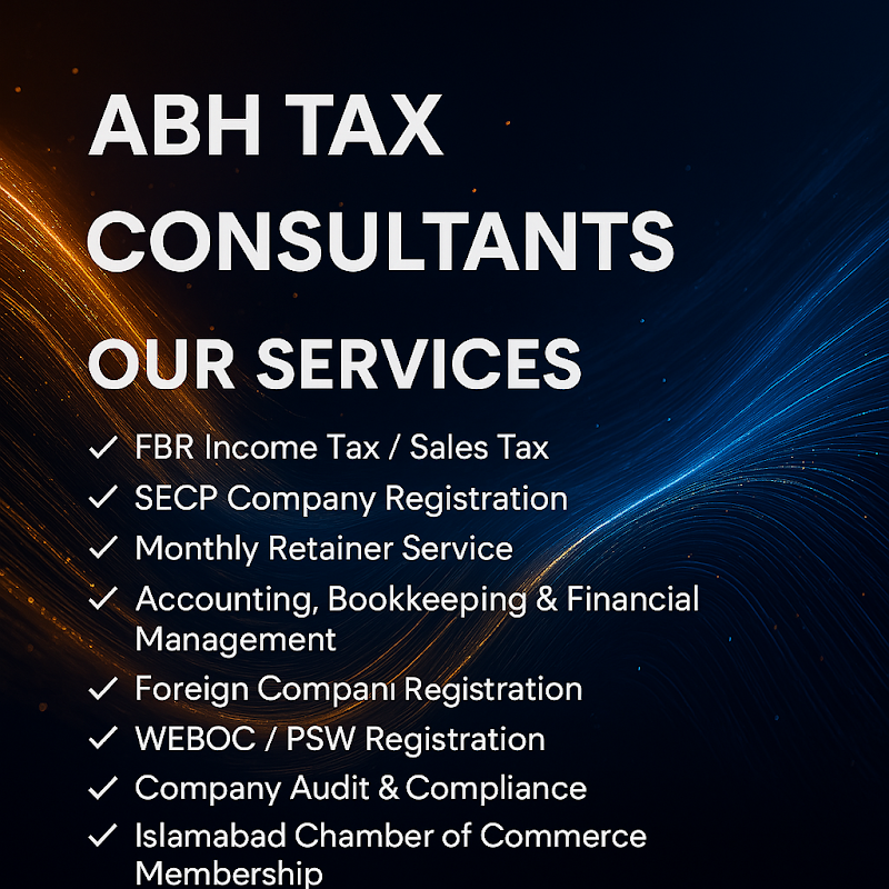 ABH Tax Consultants Islamabad in Islamabad, Islamabad Capital Territory