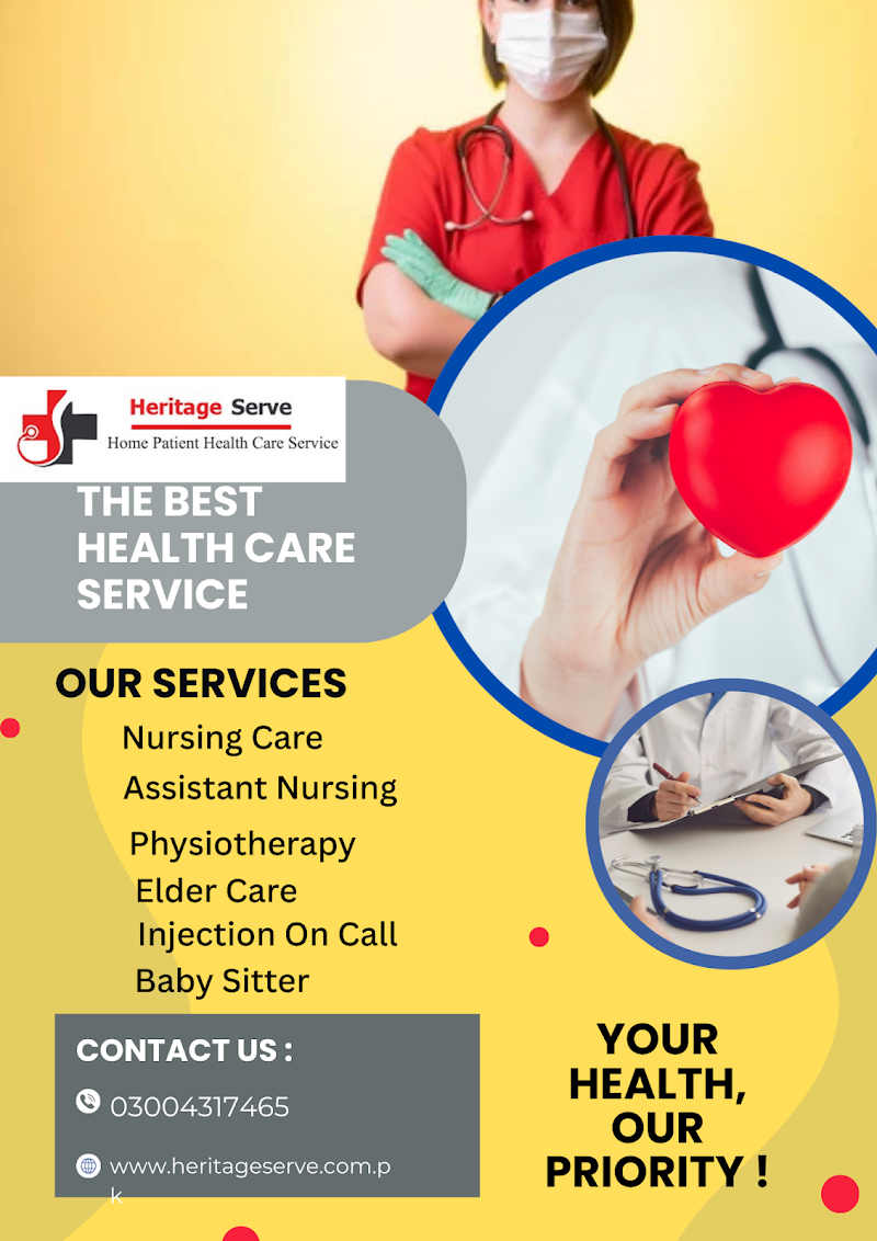 Heritage Serve Home Patient Health Care Services in Lahore, Punjab