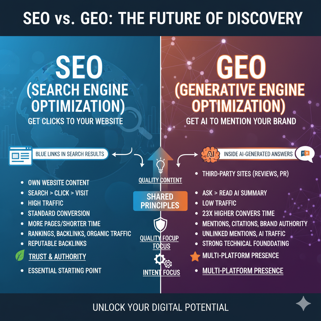 SEO VS GEO