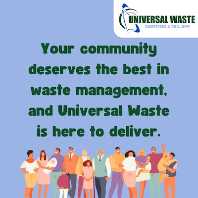 Universal Waste Dumpsters & Roll-Offs Waste Management Service in Cleveland, TN